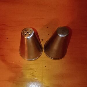Stainless Steel Salt and Pepper Shakers